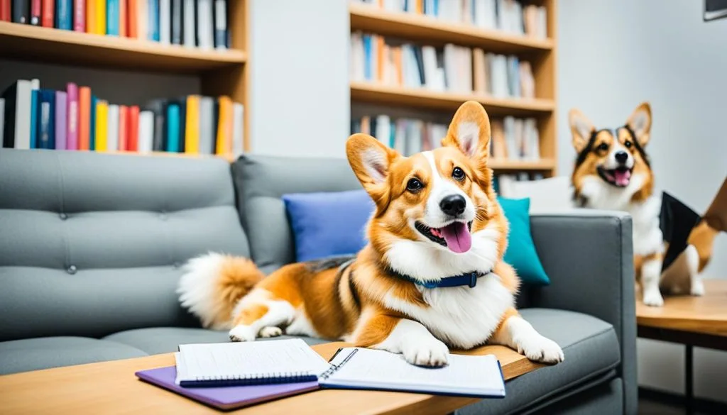 Professional help for Corgis with separation anxiety