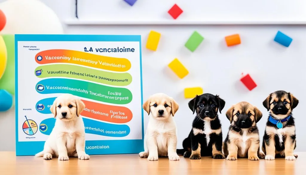 Puppy vaccination schedule