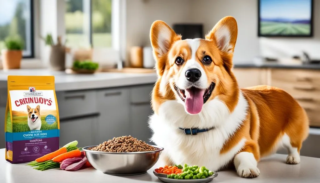 Raw dog food for corgis