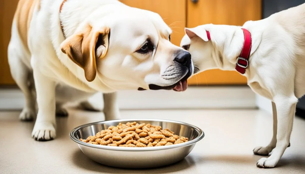 Removing food bowls