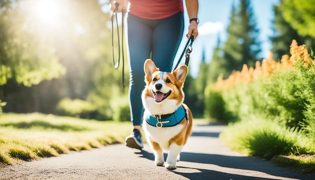 Senior Corgi Exercise