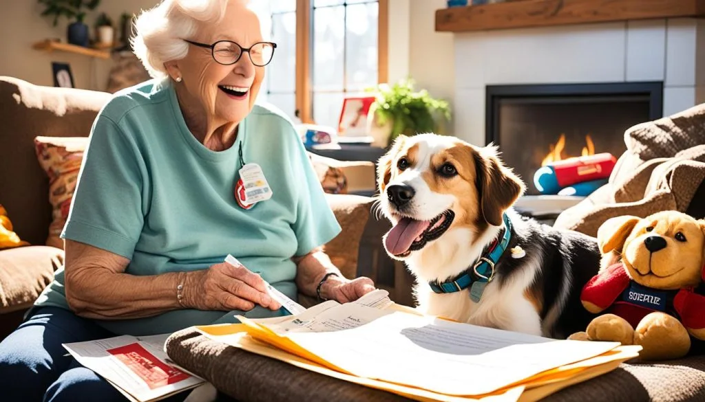 Senior Pembroke rescue