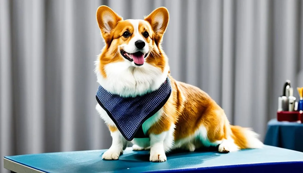 Show grooming for Pembroke Welsh Corgis