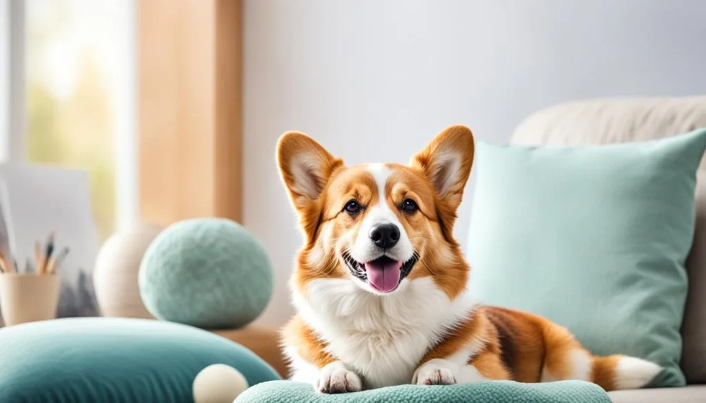 Teach Corgis the quiet command