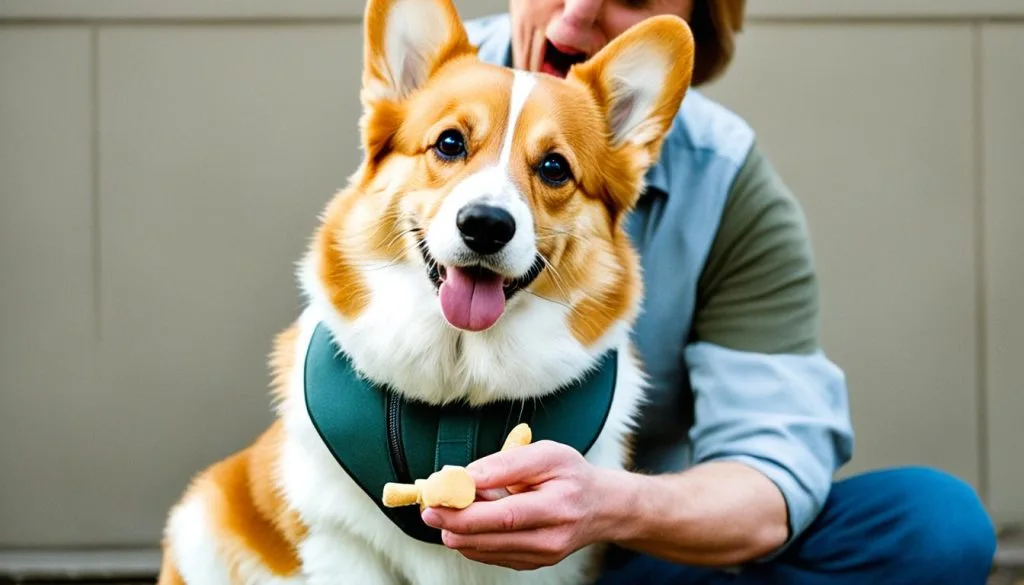Teaching Corgi to be quiet