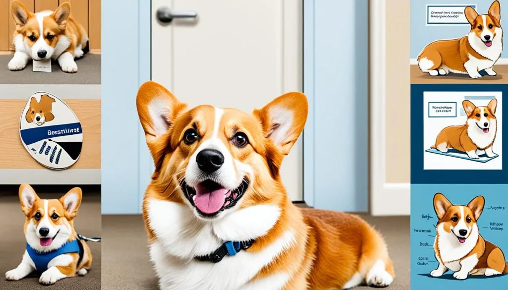 Training for corgi anxiety