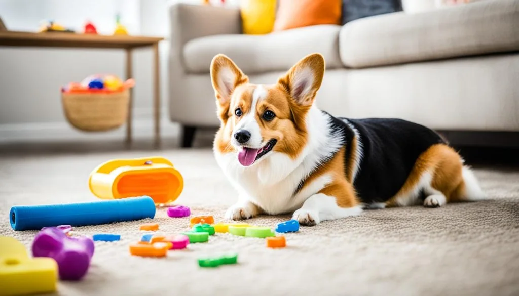 Training methods for corgi behavior