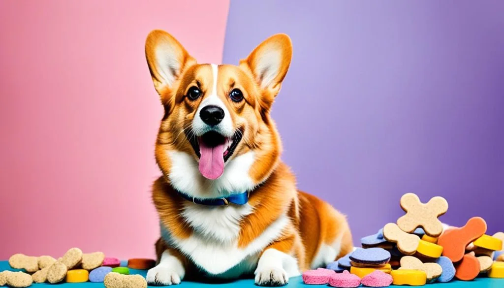 Treats for Corgi training to stop barking