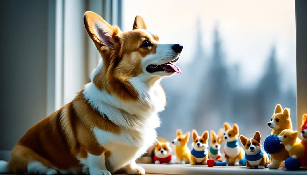 What Causes Age-Related Behavior Shifts in Corgis?