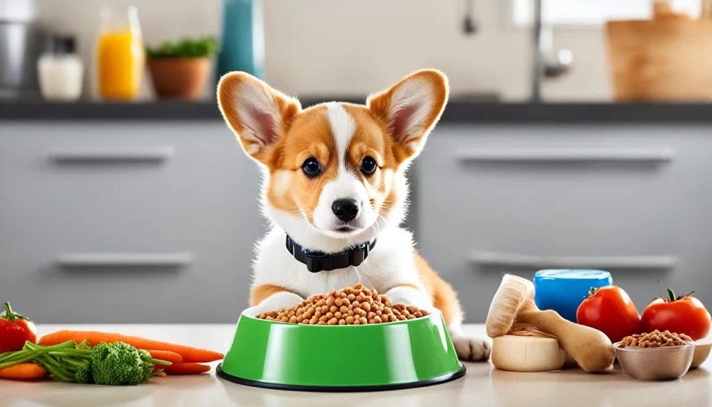 What to feed a corgi puppy