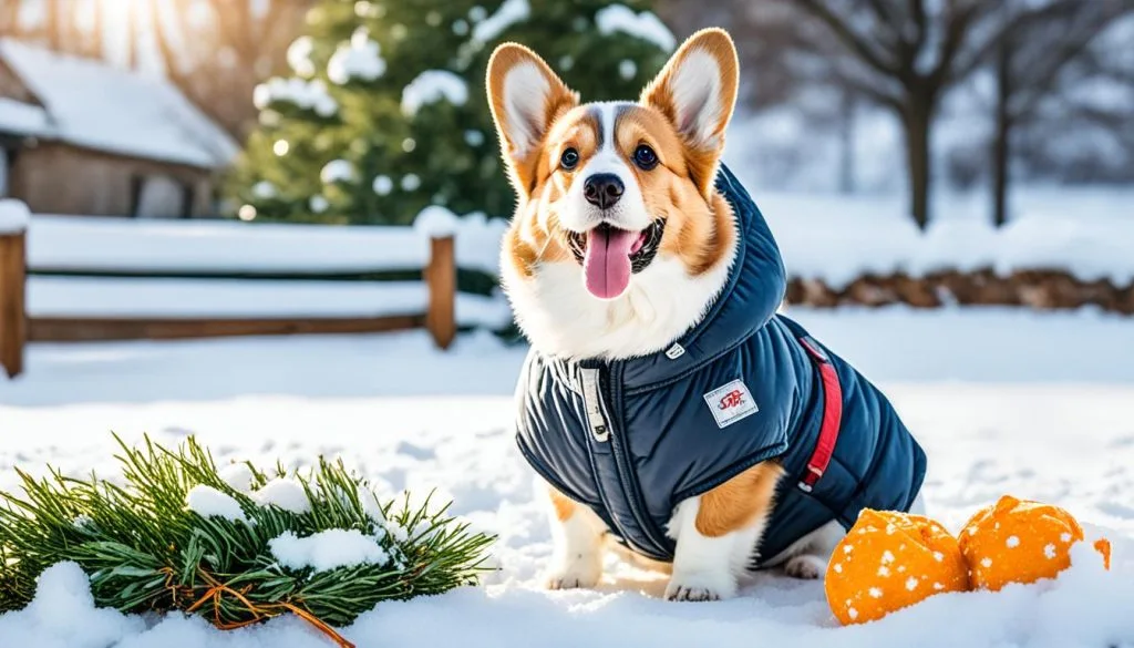 Winter potty training for puppies