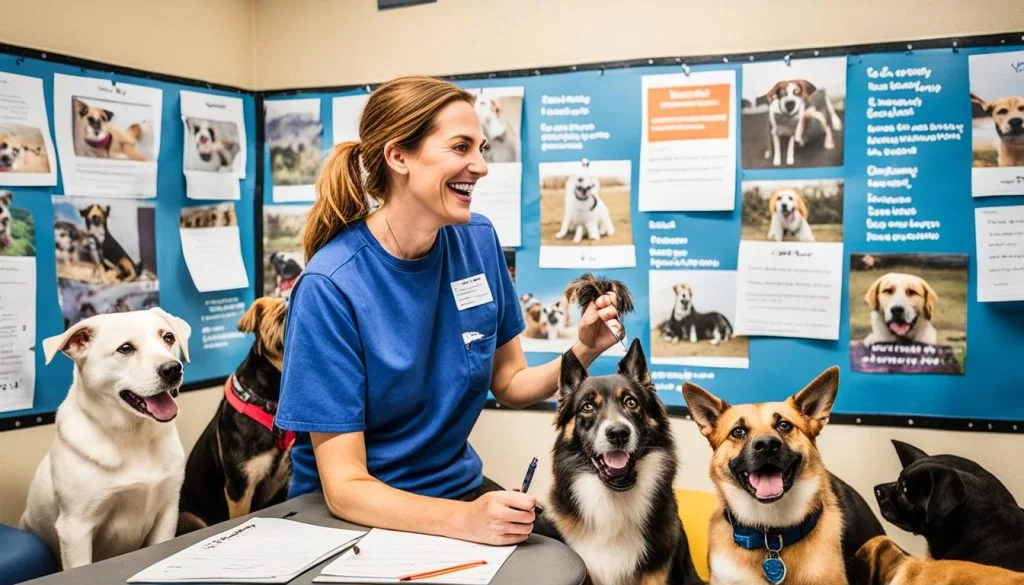 adopting a dog from a shelter