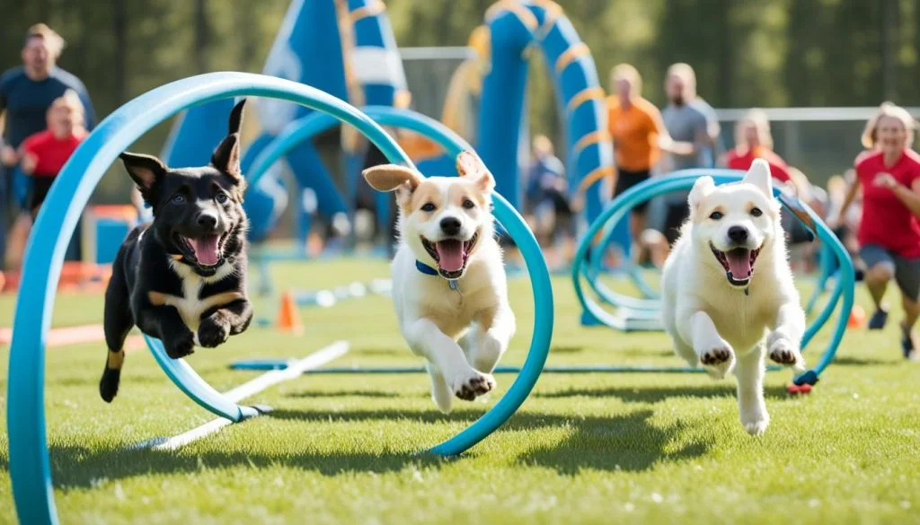agility training for energetic puppies