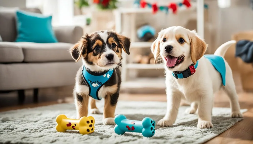at-home puppy socialization