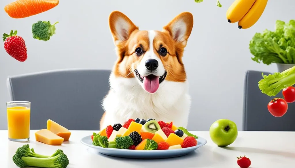 balanced diet for corgis