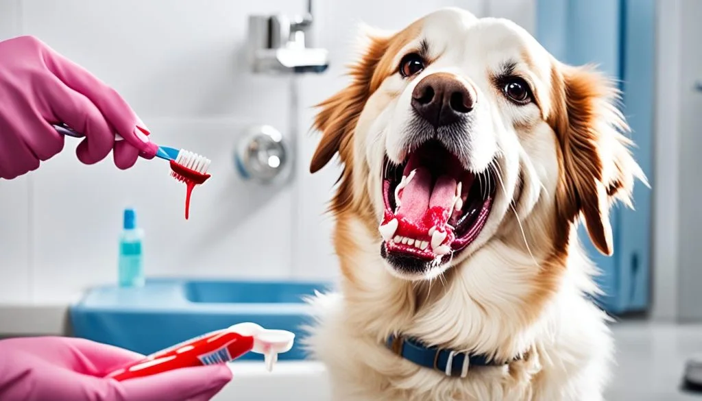 bleeding gums in dogs