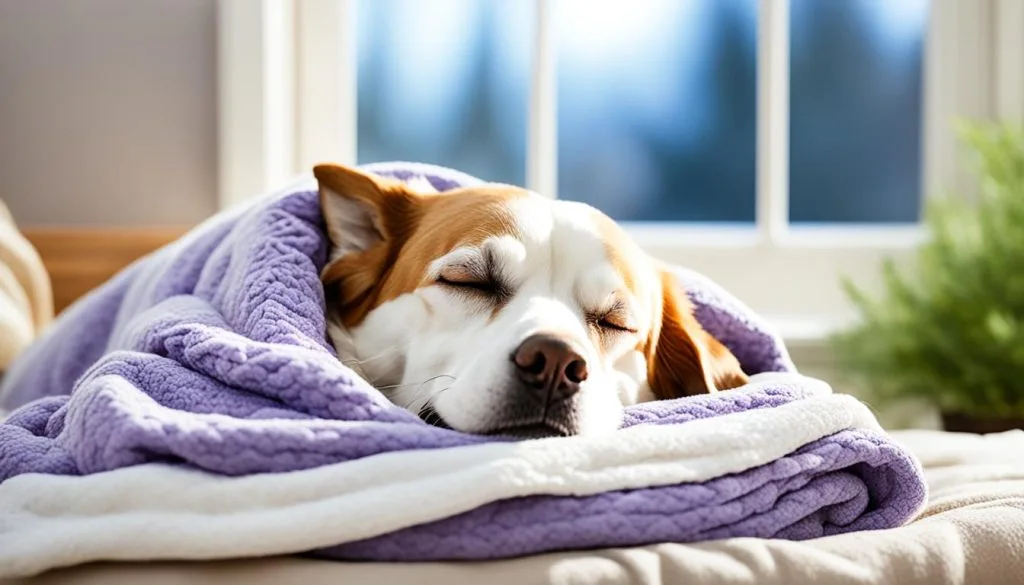 calm pet when alone