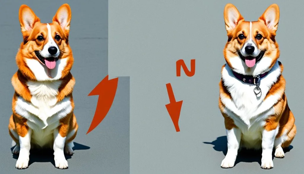 corgi body shape and alignment