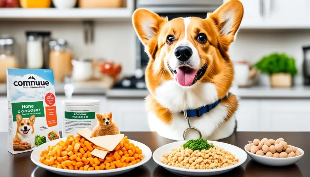 corgi food allergies