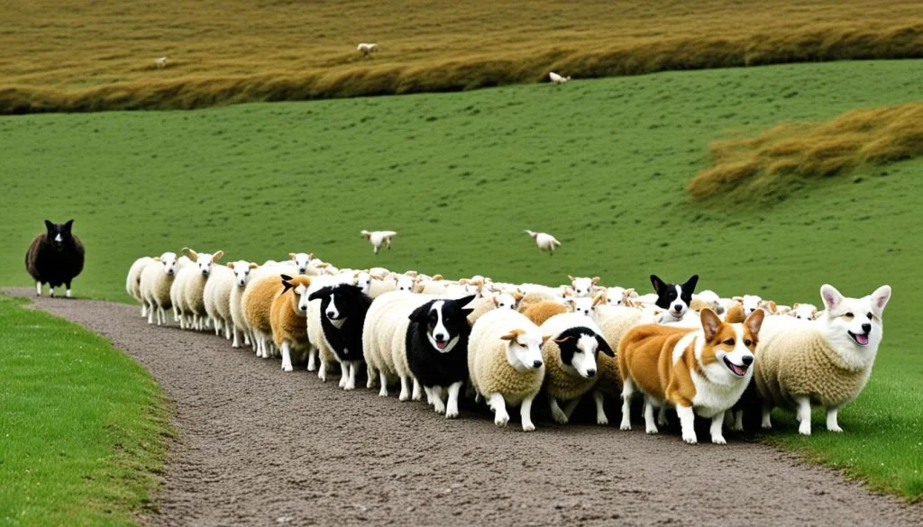 corgi herding instincts
