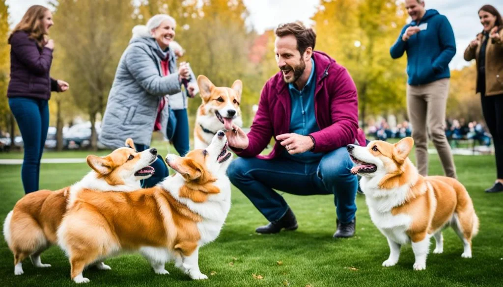 corgi socialization training
