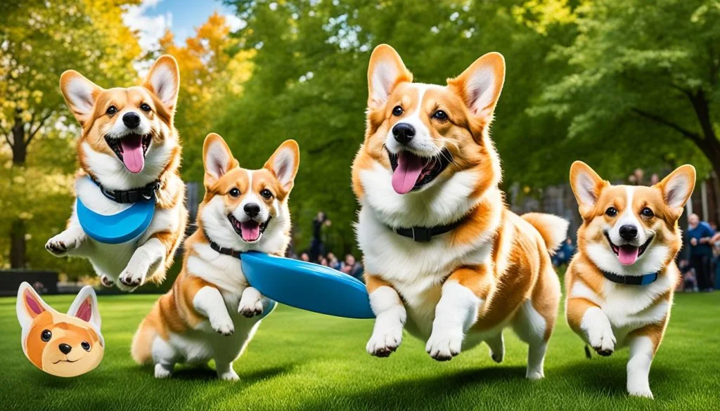 corgi socialization with people