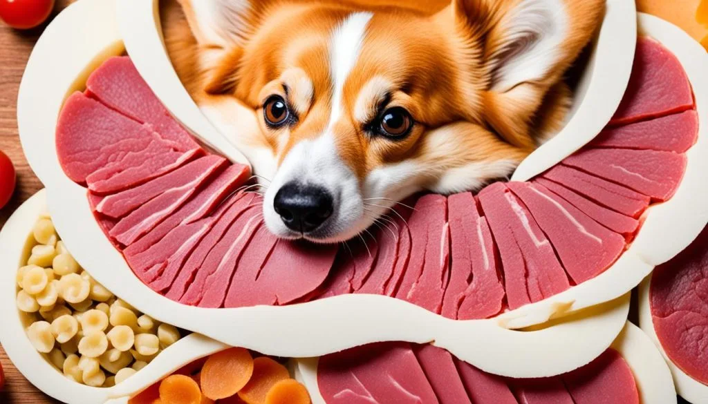 corgis raw food diet