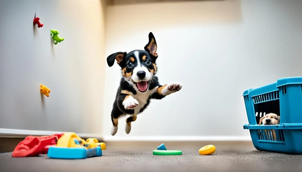 crate training for hyperactive puppies