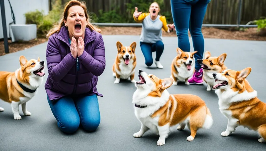 dealing with corgis pack behavior