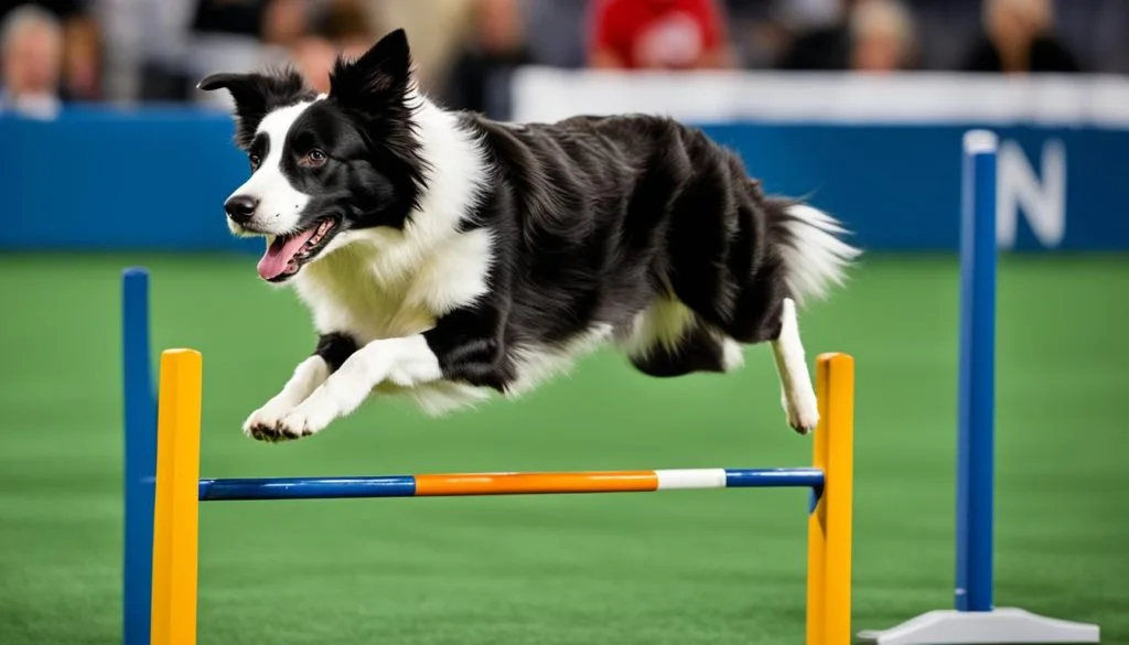 dog jumping