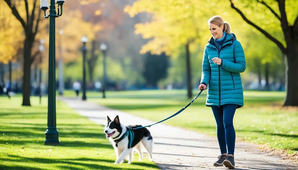 dog leash training tips