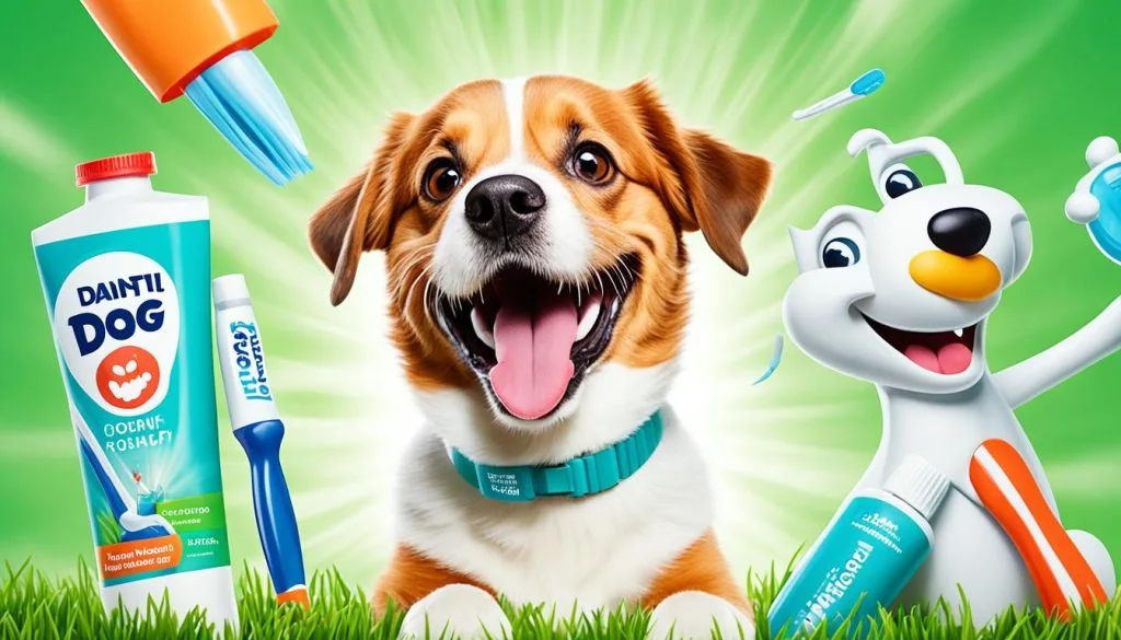dog toothbrush and toothpaste
