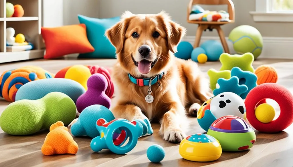 dog toys and puzzles