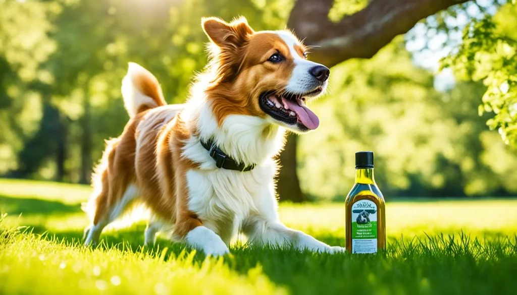 dog with itchy skin relief