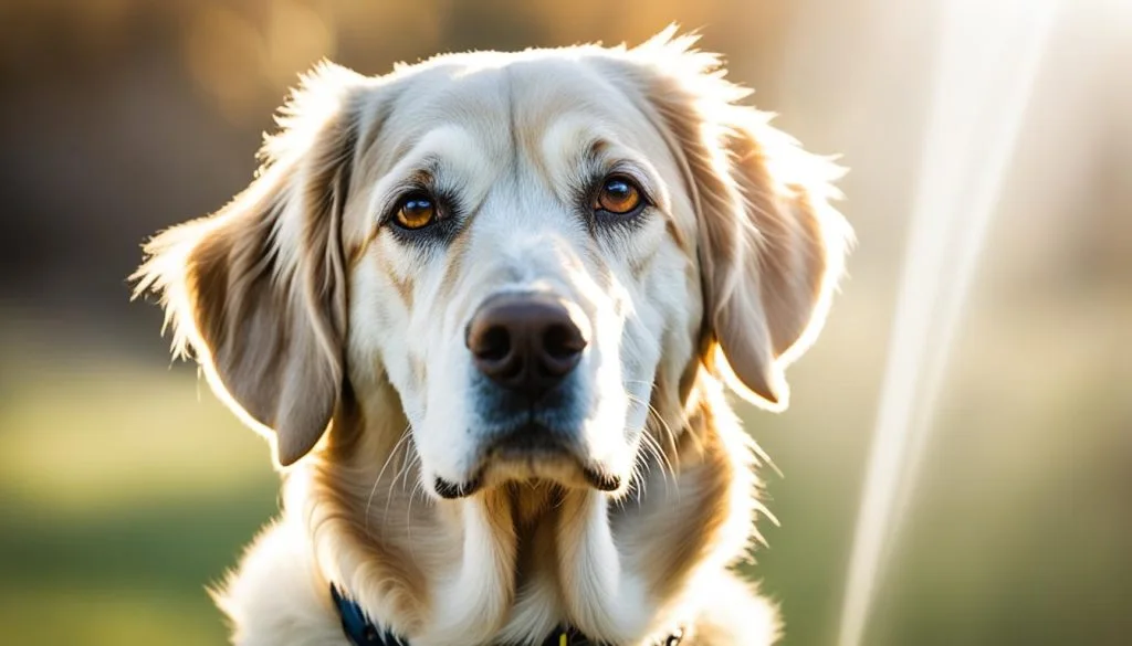 dogs with vision or hearing impairment