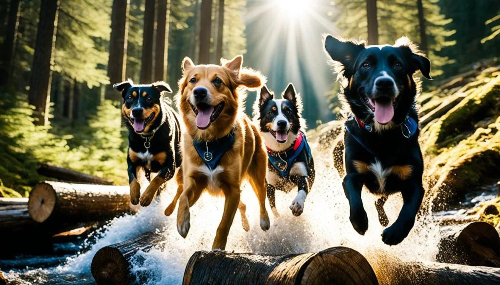 energetic dog activities
