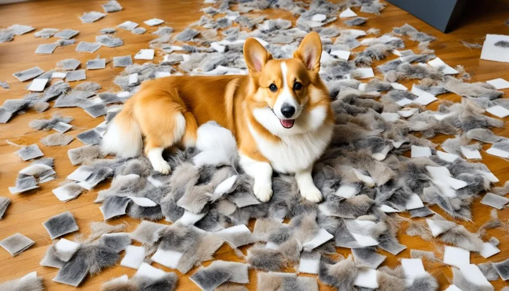 excessive shedding in dogs