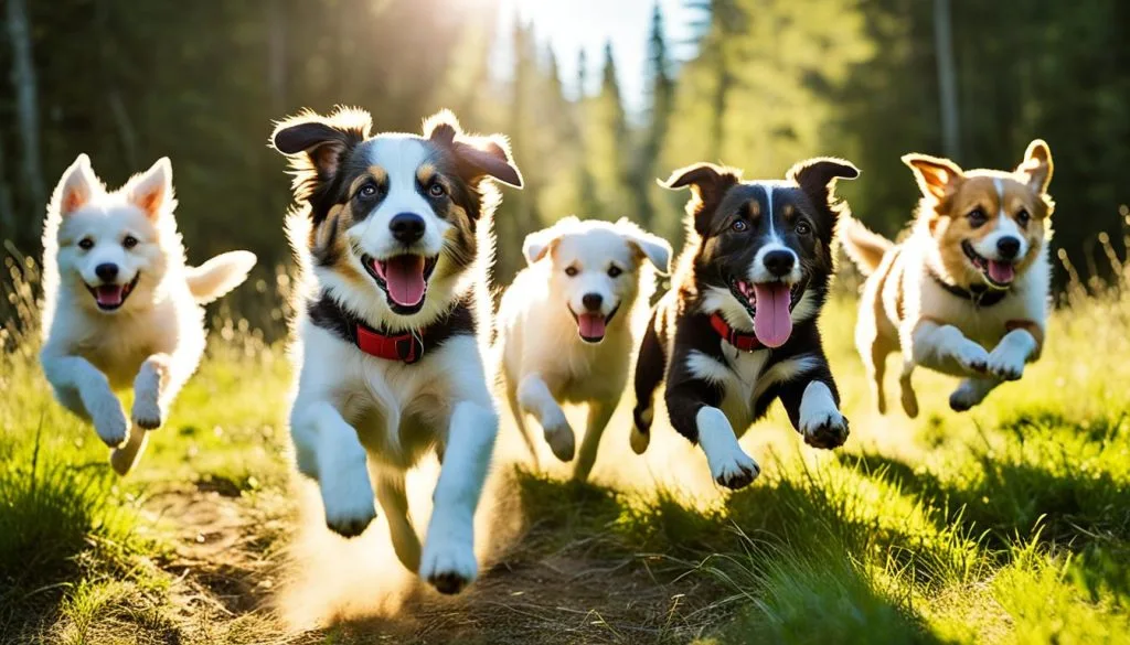 exercise needs for puppies, exercise needs for adolescent dogs, exercise needs for senior dogs