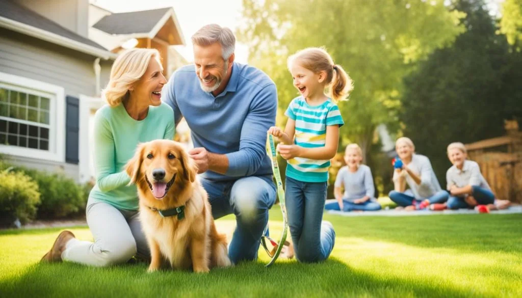 family involvement in dog training
