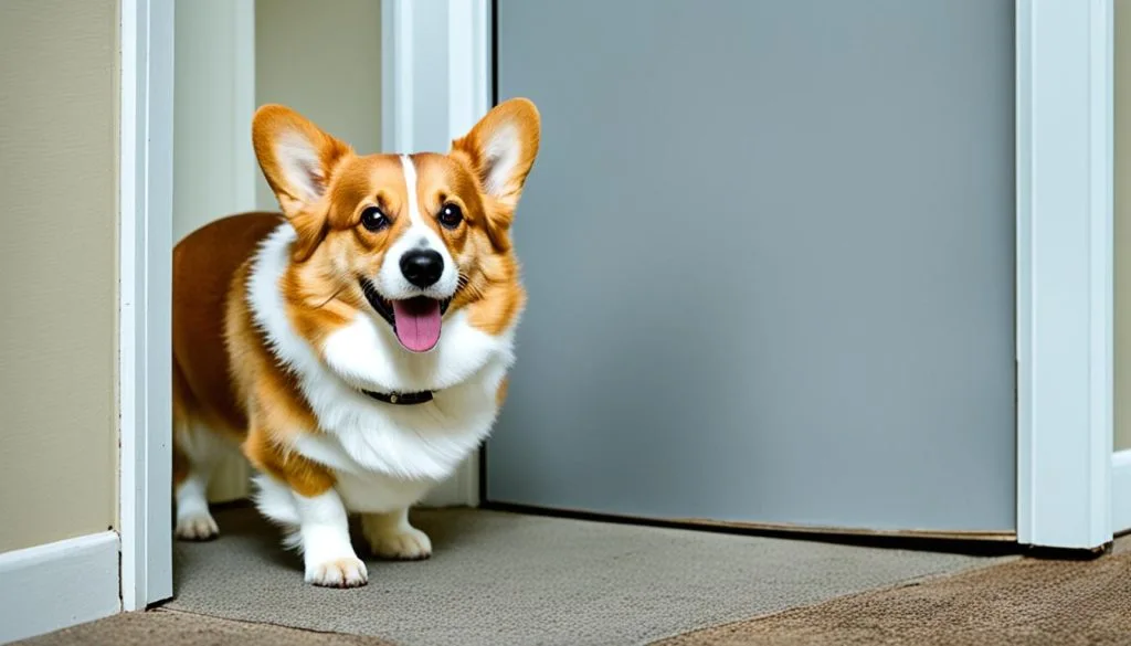 gradual departures for corgis with separation anxiety