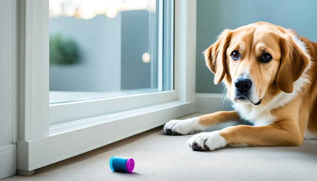 help dog with separation anxiety