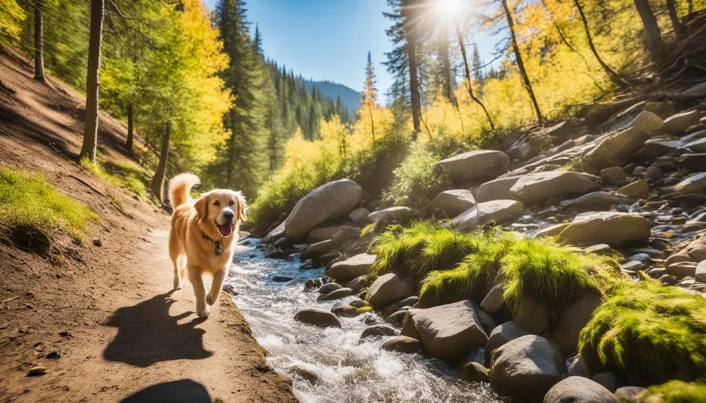 hiking with your dog