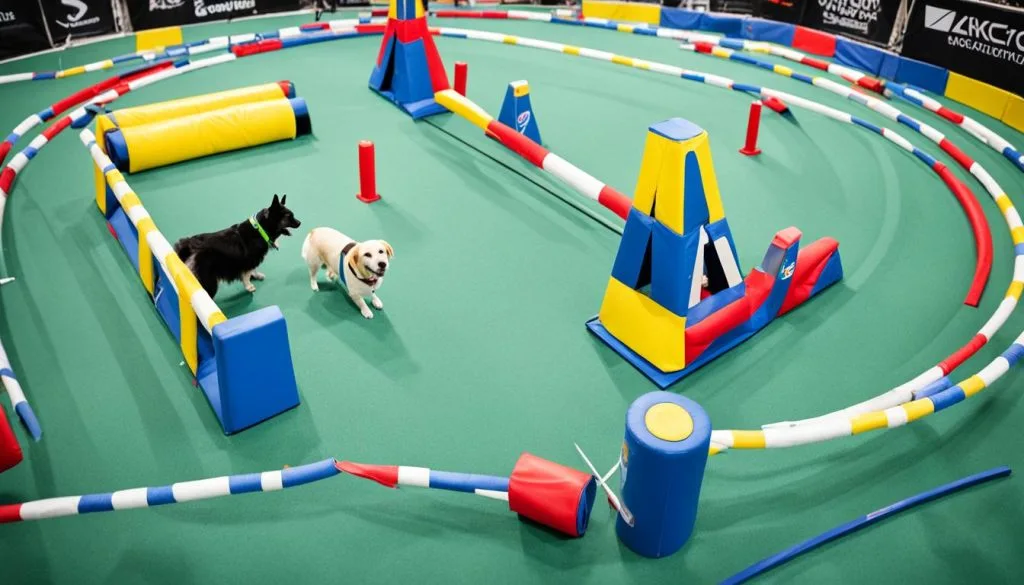 indoor dog agility competitions