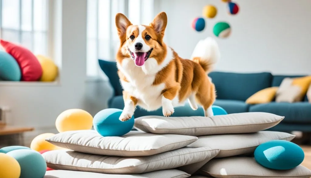 indoor workouts for corgis