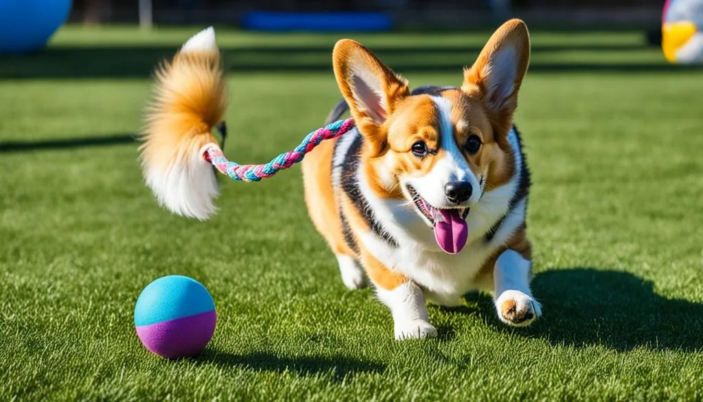interactive games for corgis