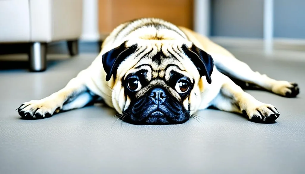 lethargic dog
