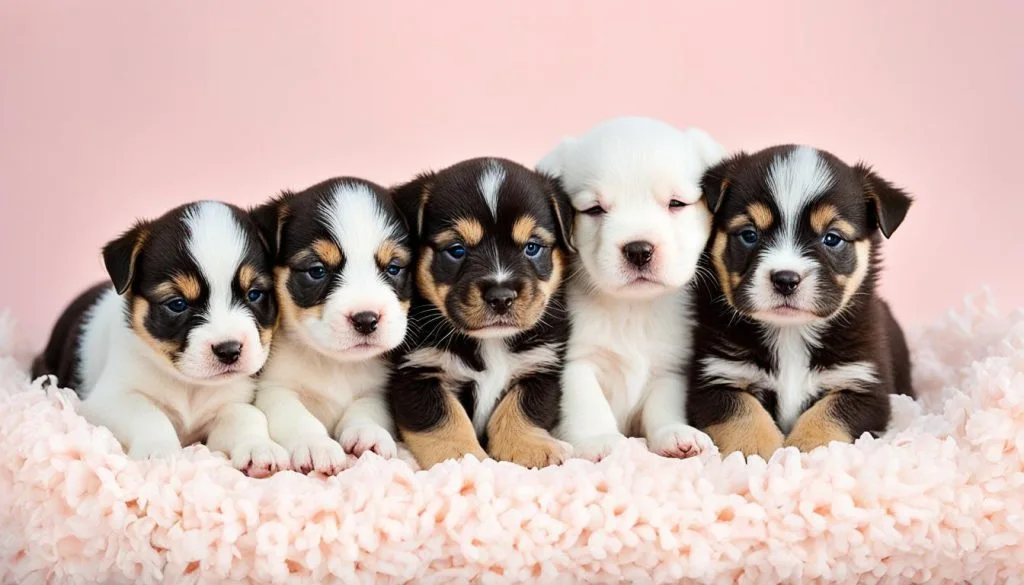 newborn puppies
