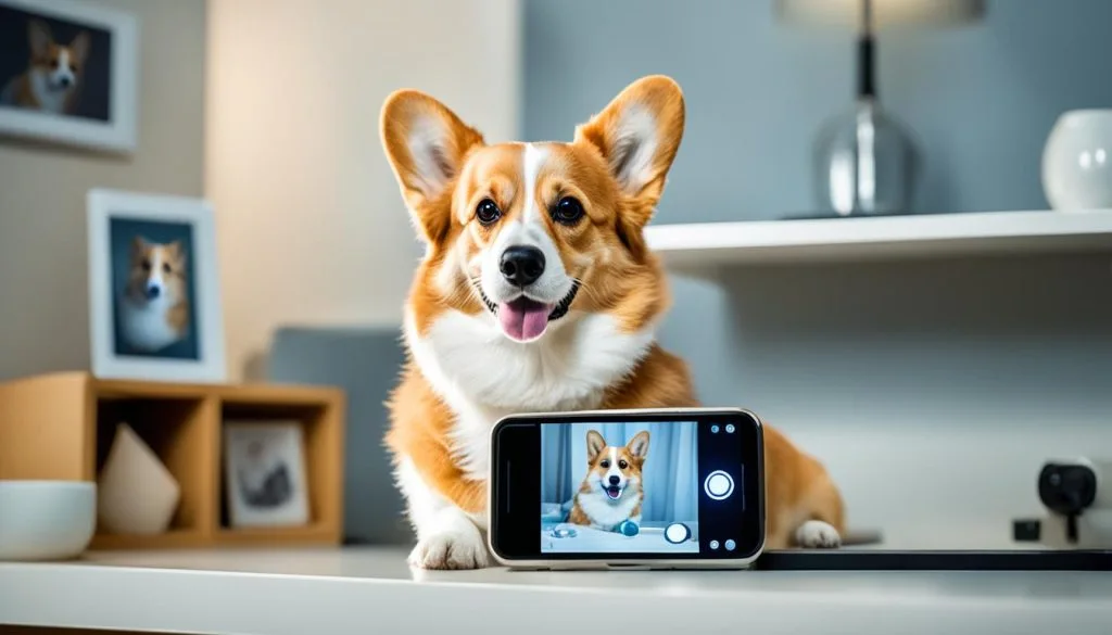 pet camera for corgi separation anxiety