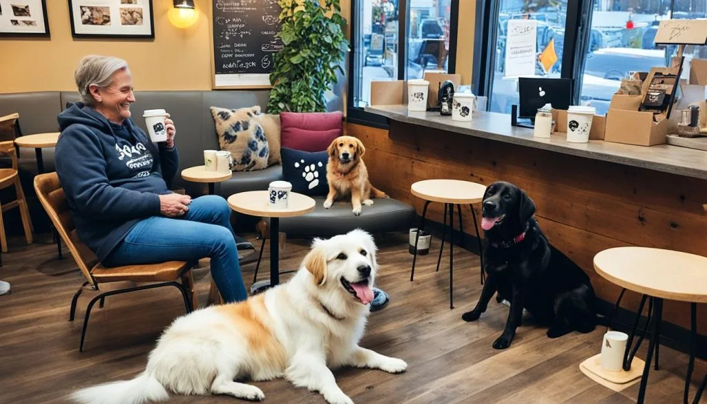 pet coffee shop day
