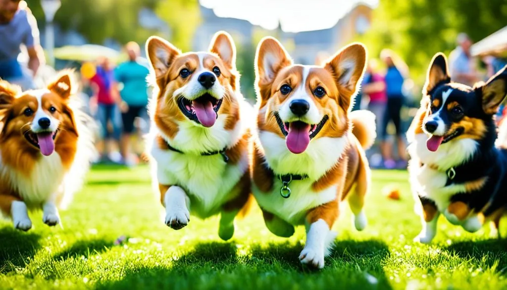 positive reinforcement for corgi socialization